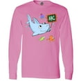 thumbnail image 3 of Inktastic Teacher Shark with School of Fish Long Sleeve T-Shirt, 3 of 5
