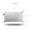 thumbnail image 2 of Smart Bamboo Almohada Blend Memory Foam Ergonomica Interior Ajustable King, 2 of 6