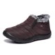 thumbnail image 1 of Botas de invierno impermeables, botas de nieve de invierno, botas de tobillo cálidas para exteriores con forro de piel para hombres y mujeres, 1 of 5