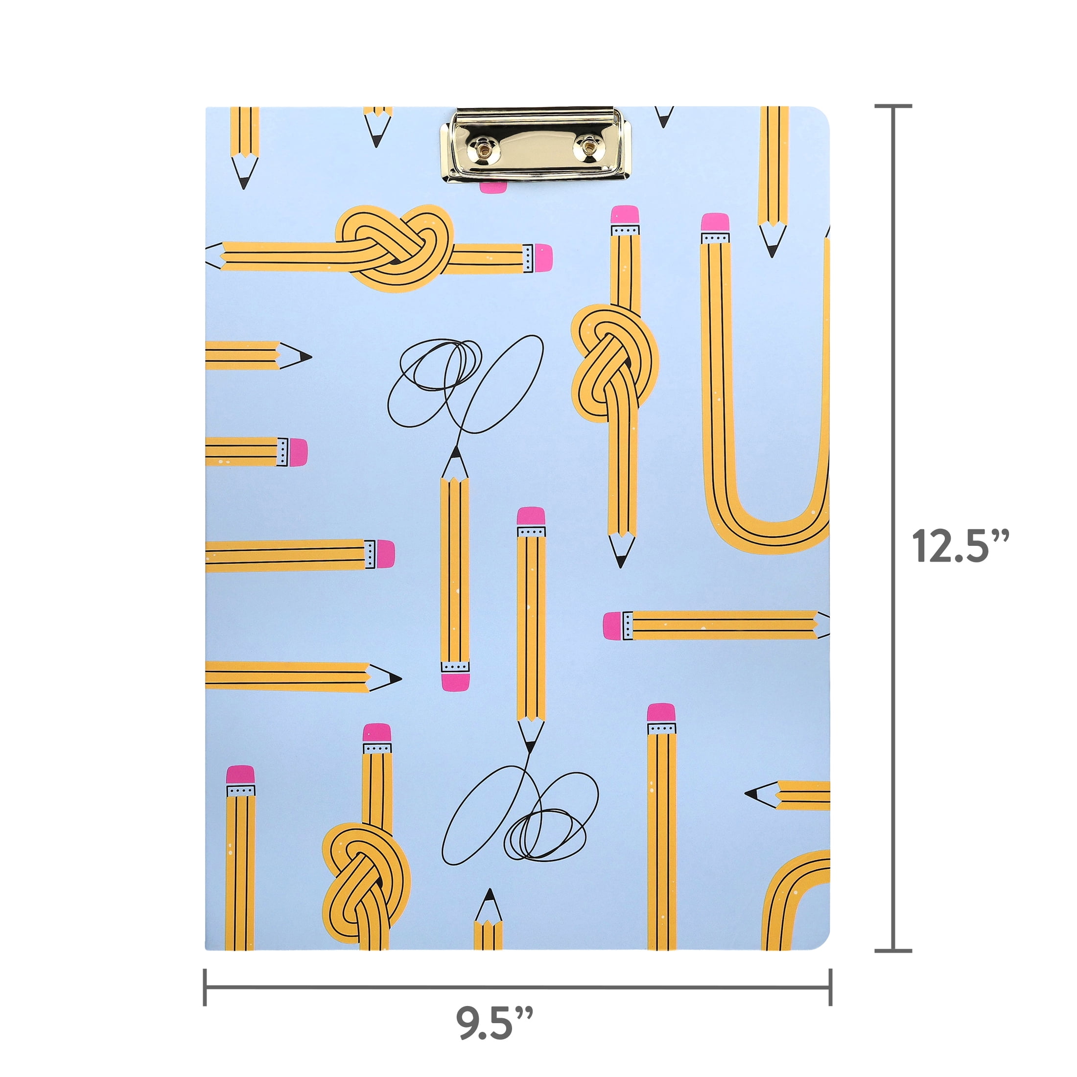 Pen+Gear Clipboard Set with Notepad, Multicolor