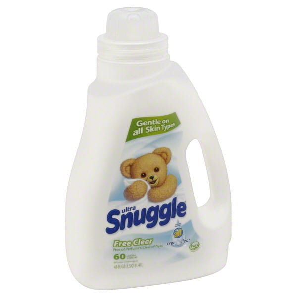 Snuggle Ultra Free Clear Gentle on All Skin Types HE 60 Loads Liquid