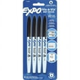 thumbnail image 2 of Expo Vis-A-Vis Wet-Erase Markers - Fine Marker Point - Black - 4 / Pack | Bundle of 2 Packs, 2 of 2