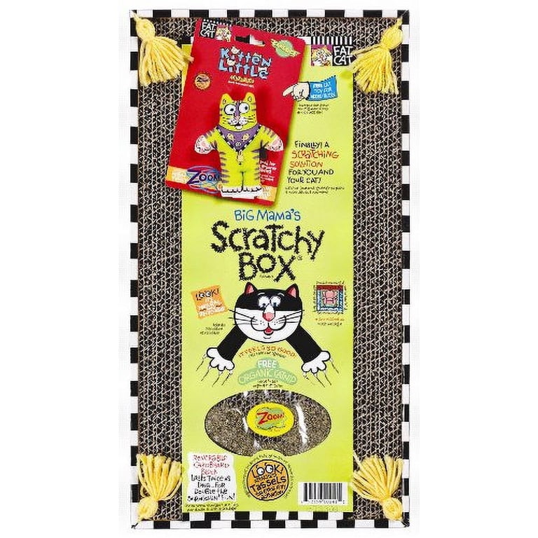 Fat Cat Big Mama'S Scratchy Box, Double Wide - Walmart.com