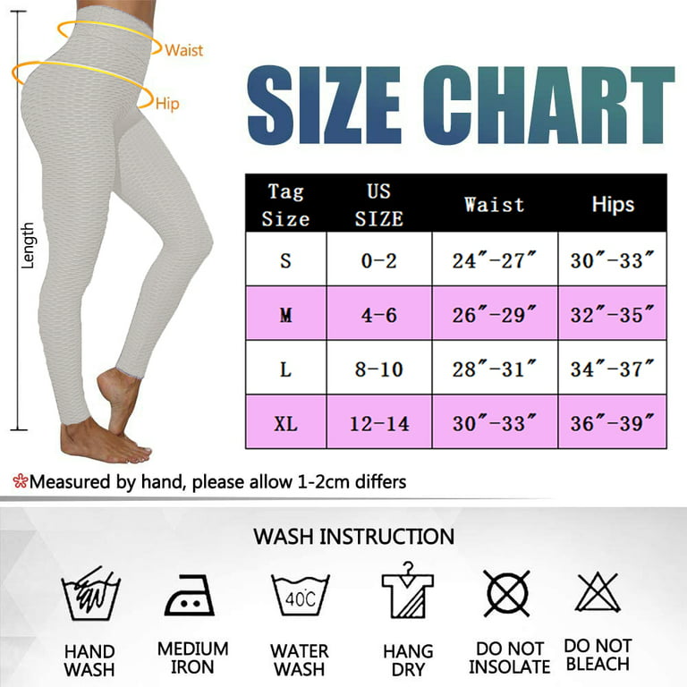 FITVALEN Women High Waisted Booty Yoga Pants Ruched Textured Tummy Control  Scrunch Leggings Butt Lift Tights 