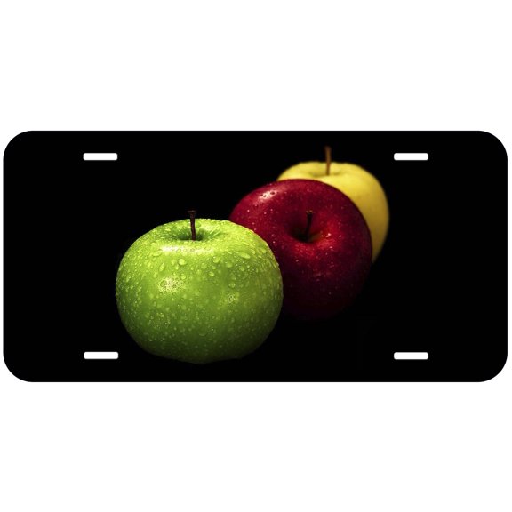 Apple Novelty Car Auto License Plate
