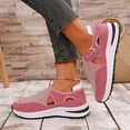 thumbnail image 5 of Shoes for Women Dressy Casual,Sandals for Women Lightweight Comfortable Platform Walking Sports Closed Toe Wedge Sandal, 5 of 7