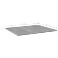 thumbnail image 4 of vidaXL Bookshelf Boards 4 pcs Concrete Grey 60x50x1.5 cm Engineered Wood, 4 of 4