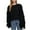 Black, variant on JGGSPWM Solid Tassel Fringe Sweaters for Womens Spring Sweater Winter Jumper Lightweight Tops Boat Neck Long Sleeve Pullover Purple S