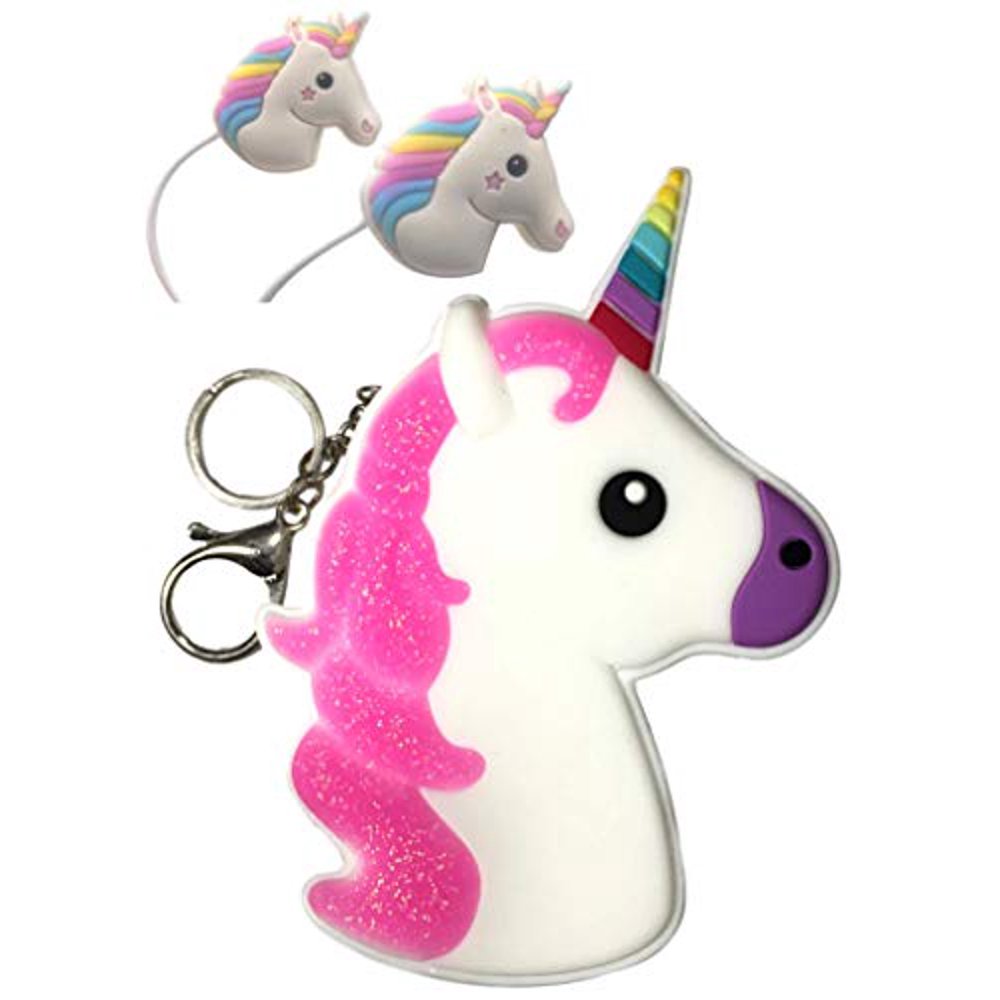 Funabaloo Cute Rainbow Unicorn Earbuds/Headphones with Adorable