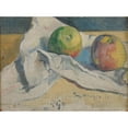 thumbnail image 2 of Paul Gauguin 24x19 Gold Ornate Framed and Double Matted Museum Art Print Titled - Still Life with Apple (ca 1891-04), 2 of 4