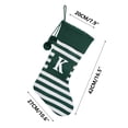 thumbnail image 3 of Naittoop Christmas Large Letters Christmas Stockings Cute Striped Christmas Tree Pendant Holiday Decorations, 3 of 5