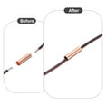 thumbnail image 3 of 10Pcs 4 Gauge Conectores de Terminales de Crimpado Sin Aislamiento, 4 AWG, Color Rosa Dorado, 3 of 5