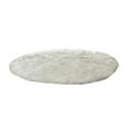 thumbnail image 2 of Windfall Deluxe Soft Acrylic Fiber Round Mat Fuzzy Fur Rugs Faux Sheepskin Shaggy Area Rugs Fluffy Modern Kids Carpet for Living Room Bedroom Sofa Bedside Decor Dressing Table Rug, 2 of 7