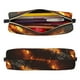 thumbnail image 2 of Easygdp Cool Fire Man para Estuche de Lápices de Cuero, Estuche de Papelería de Cuero, Estuche de Gran Capacidad con Cremallera, 2 of 7
