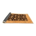 thumbnail image 2 of Ahgly Company Indoor Square Oriental Orange Industrial Area Rugs, 5' Square, 2 of 4