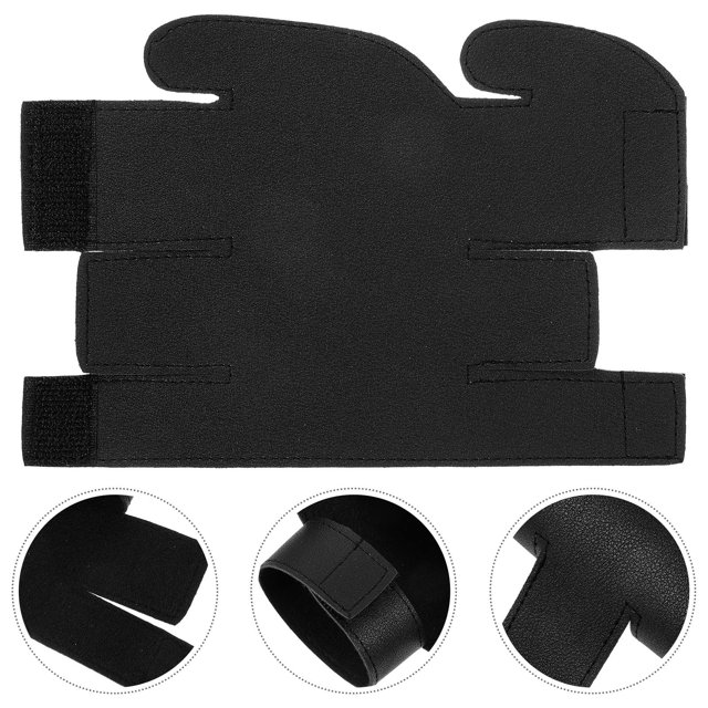 SEWACC Instrument de Musique Garde Trompette Noir PU pour Usage Instrument de Musique 1Pcs