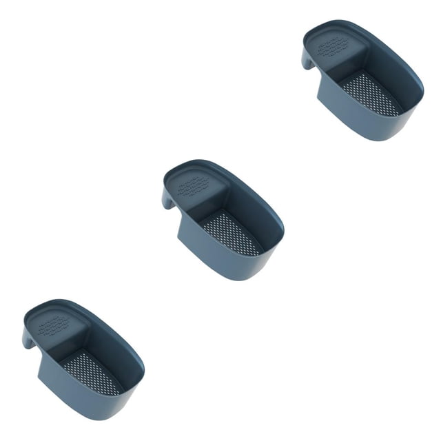 Yuarrent Escurridor de cocina, cesta colgante para fregadero con orificios de drenaje, bandejas, colador de cocina, drenaje, separación seca y Type1 NO1