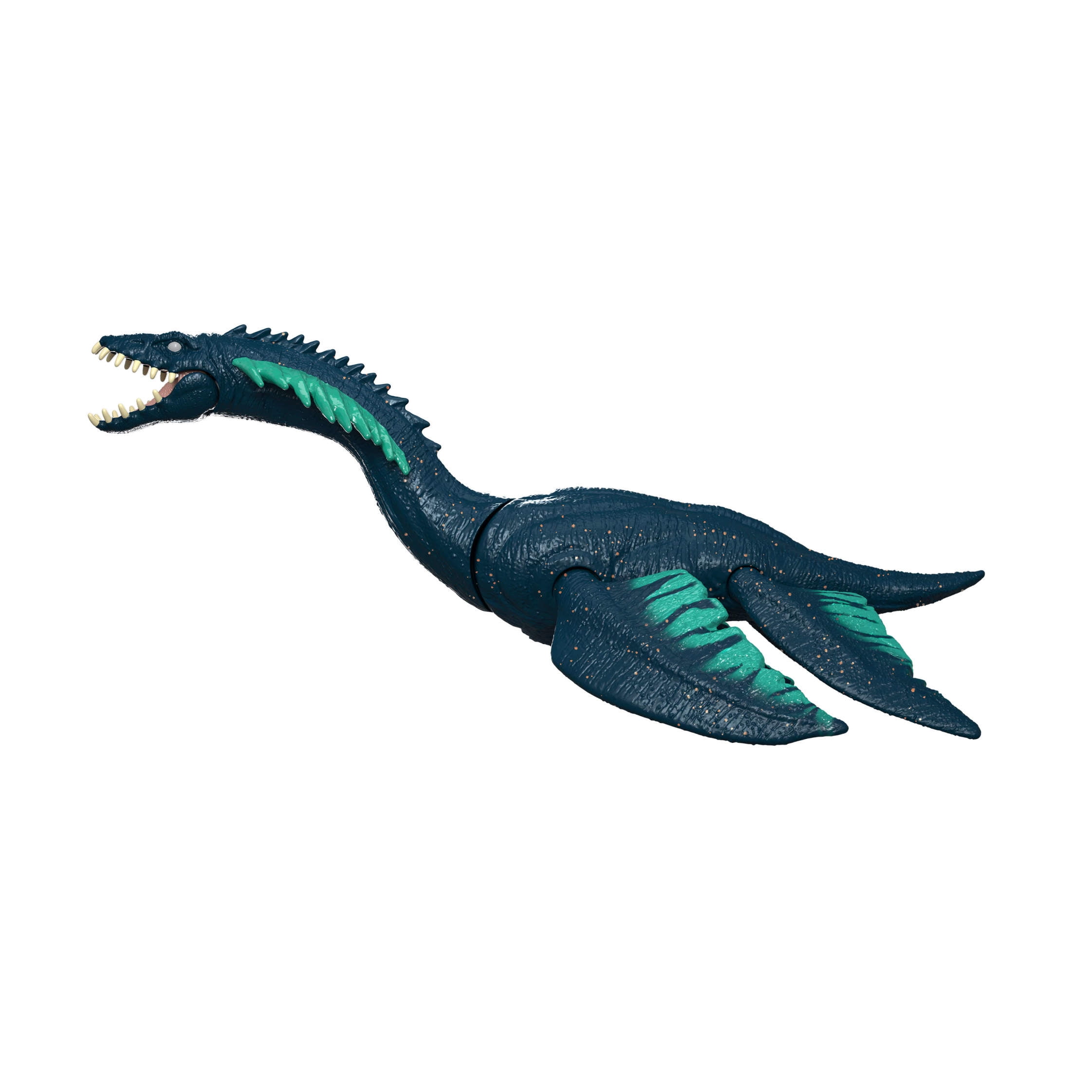 Jurassic World Frenzy Pack Plesiosaurus Dinosaur Figure, Authentic Toy, Digital Play