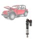 thumbnail image 5 of 2 piezas accesorio de modificación de amortiguador de choque apto para Axial SCX10 1/10 RC CrawlerTitanium negro, 5 of 9