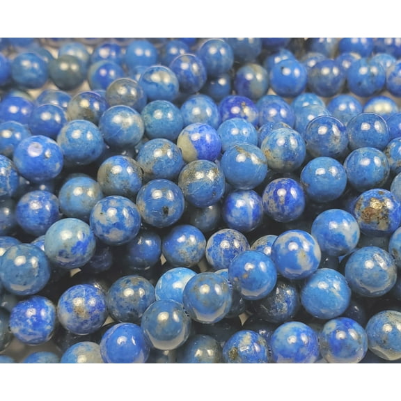 6mm Natural Lapis Round Beads Genuine Gemstone Natural Jewelry Making