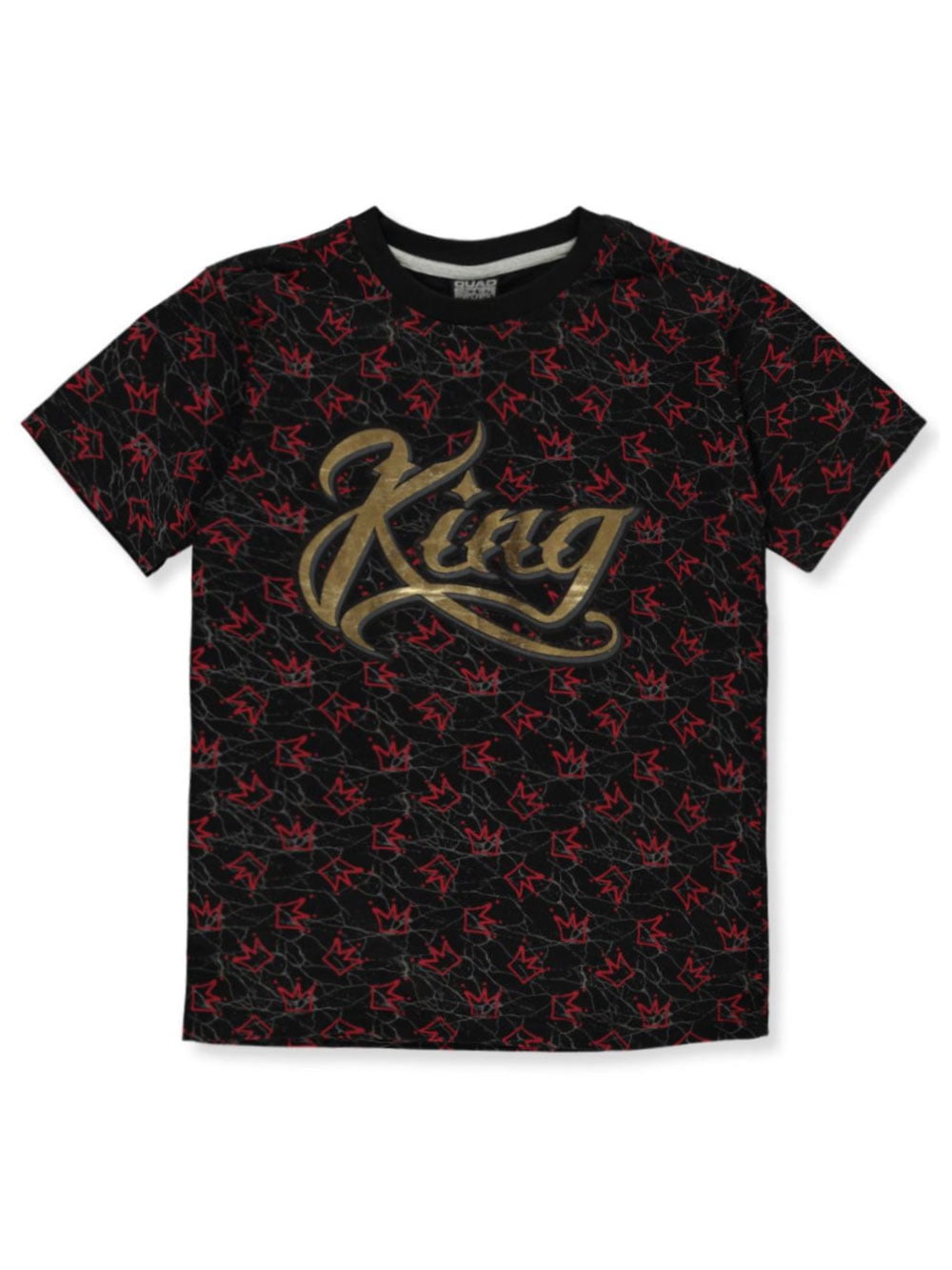 Quad Seven Boys King T Shirt Black Size 12 14 Bahrain Ubuy