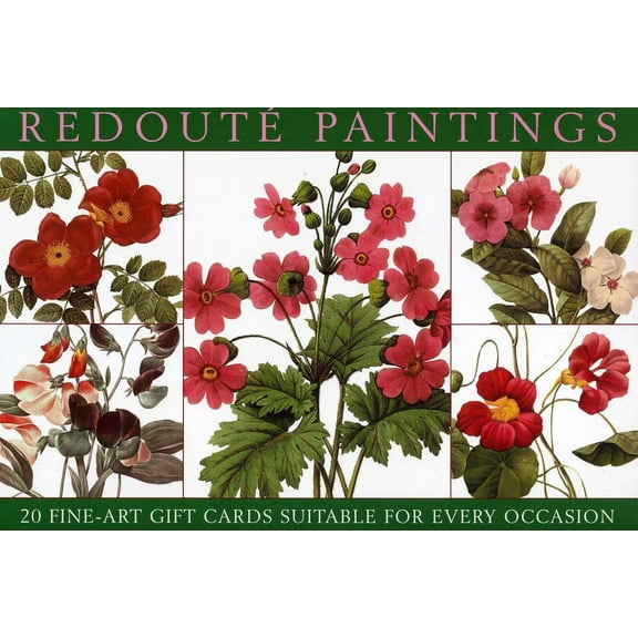 20 Notecards and Envelopes: Redoute Paintings : A delightful pack of high-quality fine art gift cards with decorative envelopes (Other)