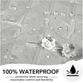 thumbnail image 4 of Easy-Going 100% Waterproof Dog Bed Cover Non-Slip Sofa Cover, Light Gray, 52 x 82 in, 4 of 7