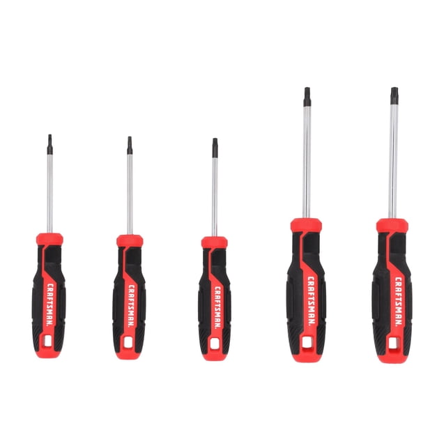 Juego de destornilladores CRAFTSMAN Torx de 5 piezas con soporte magnético
