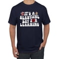 thumbnail image 2 of Wild Bobby It's A Beautiful Day For Learning, Vintage Teaching Shirt, Back to School Men Tee, 2 of 5