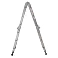 thumbnail image 2 of Escalera Multiposiciones BYP Aluminio Reforzada 12 Escalones Plateado, 2 of 8