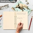 thumbnail image 5 of Cows Blue Ring Binder Notebook Journey Note Diary College Ruled Spiral Notebook Study Loose Leaf Paper A5 60 Pages, 5 of 8