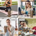 thumbnail image 7 of OBREWU Paw Prints Tumbler with Handle and Lid,Paw Prints 40oz Double Wall Vacuum Insulated Tumbler,Cups Gift for Women and Men, 7 of 7