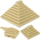 thumbnail image 3 of Juego de bloques Building Blocks Toy Feleph 2x4 Bricks Tan, 320 piezas, 3 of 6