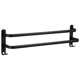 thumbnail image 1 of Barra para toallas de baño, estante de pared para baño, colgador de toallas 2 capas 50cm, 1 of 9