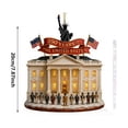 thumbnail image 7 of WKSCLPAI USA 250th Anniversary Ornament – Eagle & White House Patriotic Decor, Hanging Collectible Keepsake Gift for 2026 Anniversary, 7 of 7