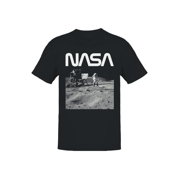 Officially Licensed Nasa Moon Landing Astronaut Men's T-shirt
