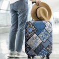 thumbnail image 2 of Pioneer Flower Floral Print Pattern Luggage Cover Fashion Suitcase Cover Baggage Covers Fit 25-28 Inch Luggage (Go Travel), 2 of 4