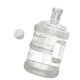 thumbnail image 4 of Contenedor de agua con tapa y asa, botella dispensadora de agua portátil de barril transparente 113l, 4 of 9