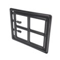 thumbnail image 1 of Professional Bite Resistant Pet Screen Door, Lockable Cat Door, Sturdy and  Inside Door Flap for Pet Pigs, Easy Installation, Suitable for Screen Doors and, 1 of 7