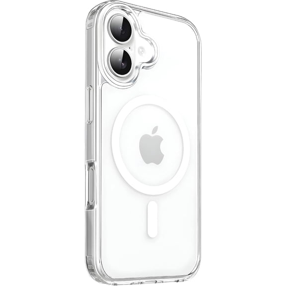 UPTECH 1 Magnetic Clear Case Compatible with iPhone 17 6.3-Inch, MagSafe Compatible, Shockproof Transparent Protective Phone Cover
