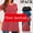 Black/vividblue/ruby red(3pack), variant on Women's Short Sleeve Maternity Shirts Tops Pregnancy Clothes 3-Pack