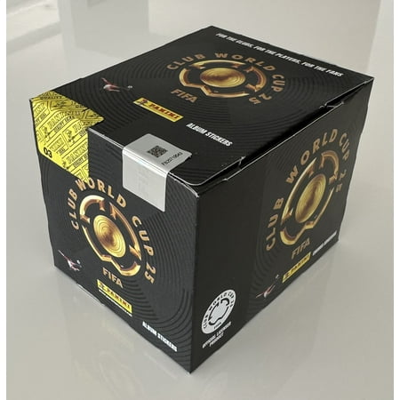 Panini 2025 FIFA Club World Cup Sticker Box With 250 Stickers