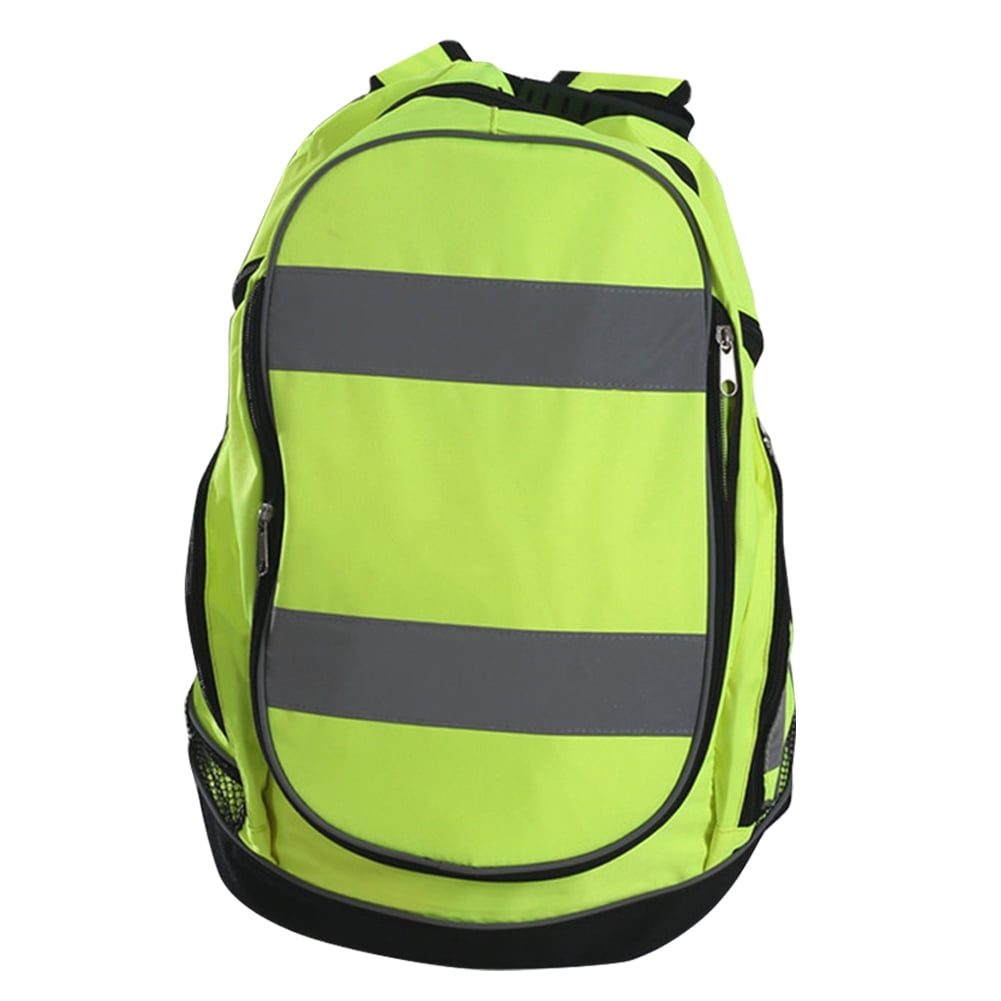 reflective backpack cycling