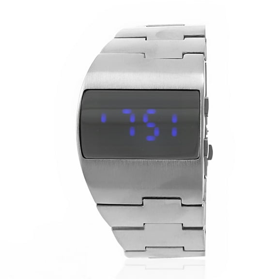 MERRYHAPY Men's Digital Wristwatch with LED Light and Date Display, Sport Watch, 1 Piece