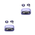 thumbnail image 2 of Cateissary 1 par de auriculares tipo c compatibles con Bluetooth Auriculares intrauditivos Llamada manos libres Sonido estéreo Pantalla digital Púrpura 2Conjunto, 2 of 6