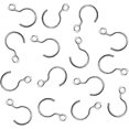 thumbnail image 3 of [100 Paquetes de Ganchos en Forma de S para Cortinas de Cuentas de Cristal de 24 mm, Mini Ganchos para Accesorios de Joyería de Bricolaje, Ganchos Decorativos, 3 of 4