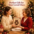 thumbnail image 5 of KRONDO Christmas Patchwork Ornament DIY Kit, 5.9" Fabric Craft Set for Holiday Tree, Mantel & Gift Display, 5 of 9