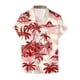 thumbnail image 2 of Camisas De Sport Para Hombre Camisa para hombre Camisa de playa de manga corta holgada informal (Pink, XXL), 2 of 4