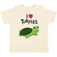 thumbnail image 3 of Inktastic I Love Turtles Boys or Girls Toddler T-Shirt, 3 of 5