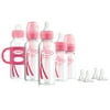 Dr. Brown's Baby First Year Transition Options+ Baby Bottles Gift Set, Pink